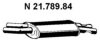 EBERSP?CHER 21.789.84 End Silencer
